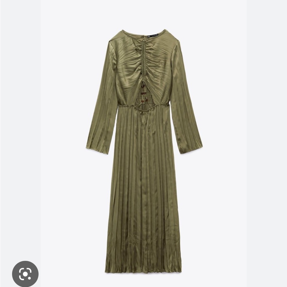 Zara MIDI Cut Out Dress XS